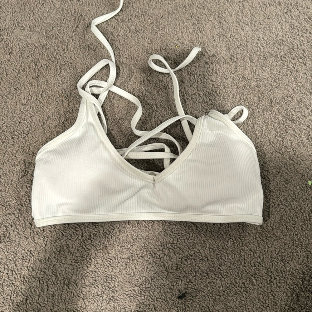 white bathingsuit